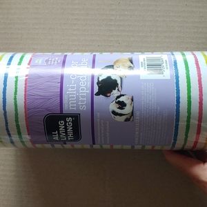 New sealed Multi colored striped tube for small animals